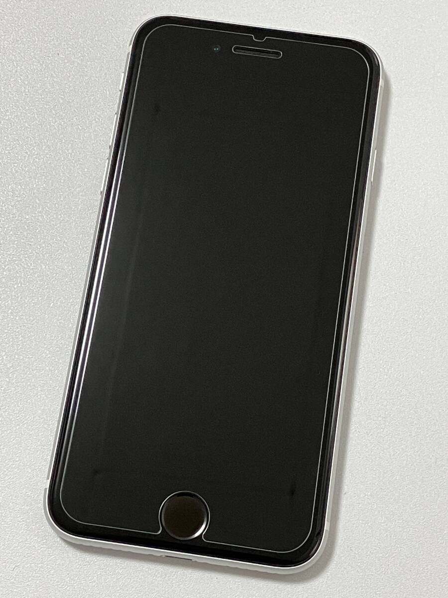 SIMフリー iPhoneSE2 64GB White シムフリー アイフォンSE 2 第二世代 第2世代 ホワイト softbank au UQ docomo SIMロックなし A2296 85%の画像2