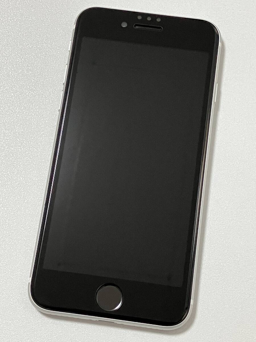 SIMフリー iPhoneSE2 64GB White シムフリー アイフォンSE 2 第二世代 第2世代 ホワイト docomo softbank au UQ SIMロックなし A2296 99%の画像2
