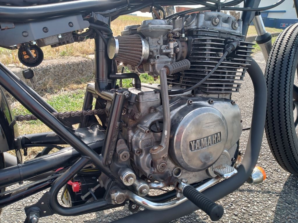 ●○書類あり！1980 YAMAHA XS250 ボバー フルカスタム ベース車両 チョッパー フリスコ 名古屋から GX250 GX400 XS400 2A2 4A8 1MO○●の画像4