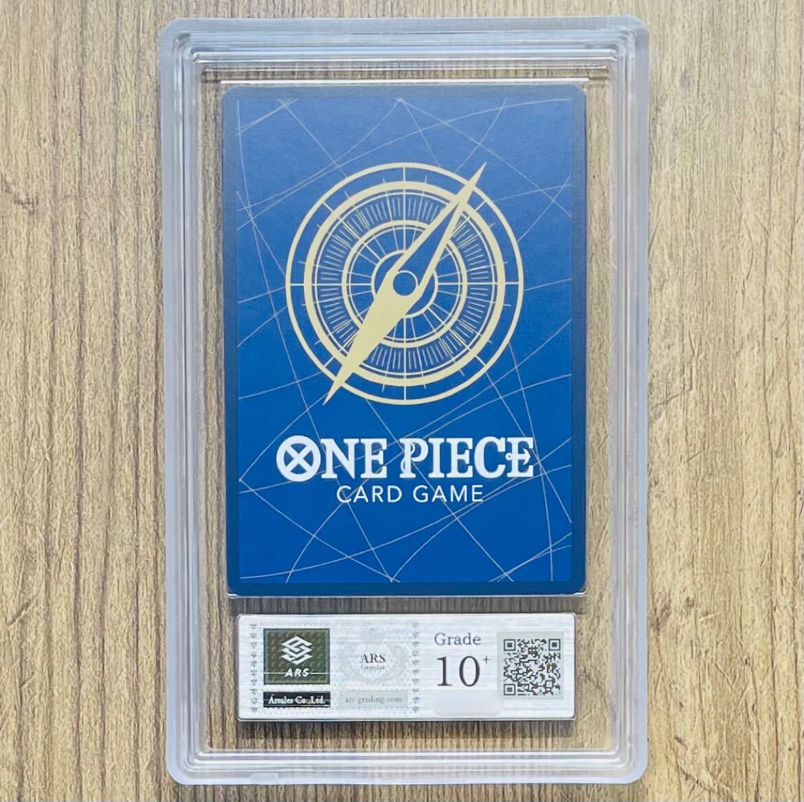 【ARS鑑定 10+】コビー Rare OP02-098 ワンピースカードゲーム 鑑定書付き PSA BGS ARS10＋ 鑑定品 フラッグシップバトル ベスト8記念品_画像2