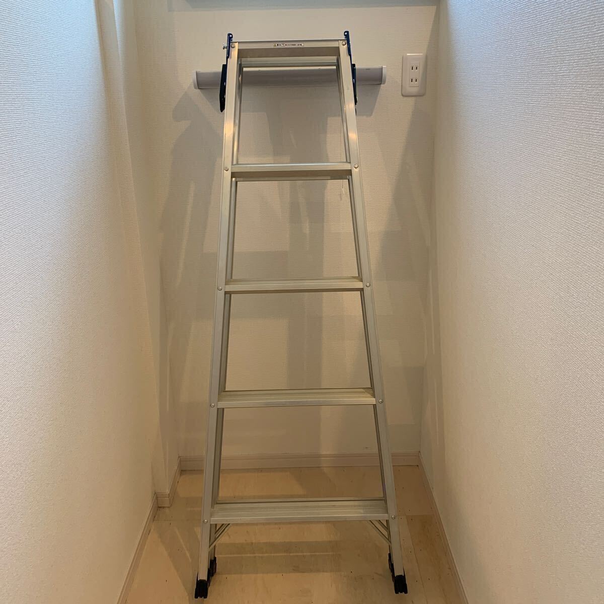 [ actual place receipt welcome ] Hasegawa RH-15 aluminium alloy made combined use stepladder B-10.