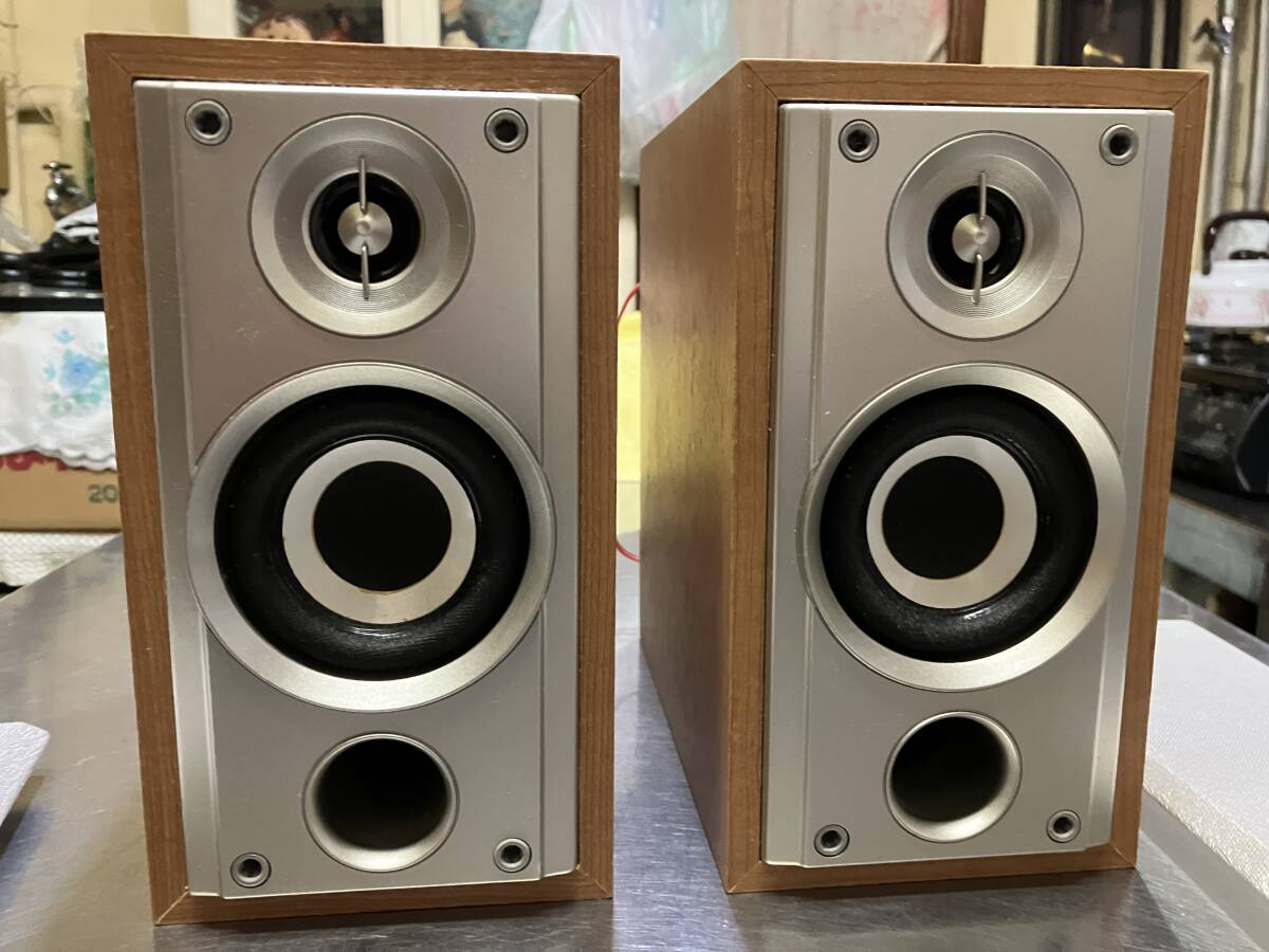  Pioneer Kenwood speaker 2 piece set,10W,4ohms,2 way speaker, Kenwood, stereo speaker, Showa Retro,