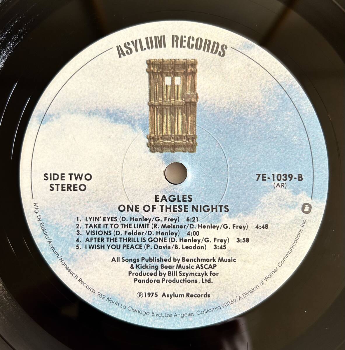 EAGLES / ONE OF THESE NIGHTS 米盤 LPレコード ASYLUM 7E-1039★イーグルス US盤 Glenn Frey Don Henley Randy Meisner_画像6