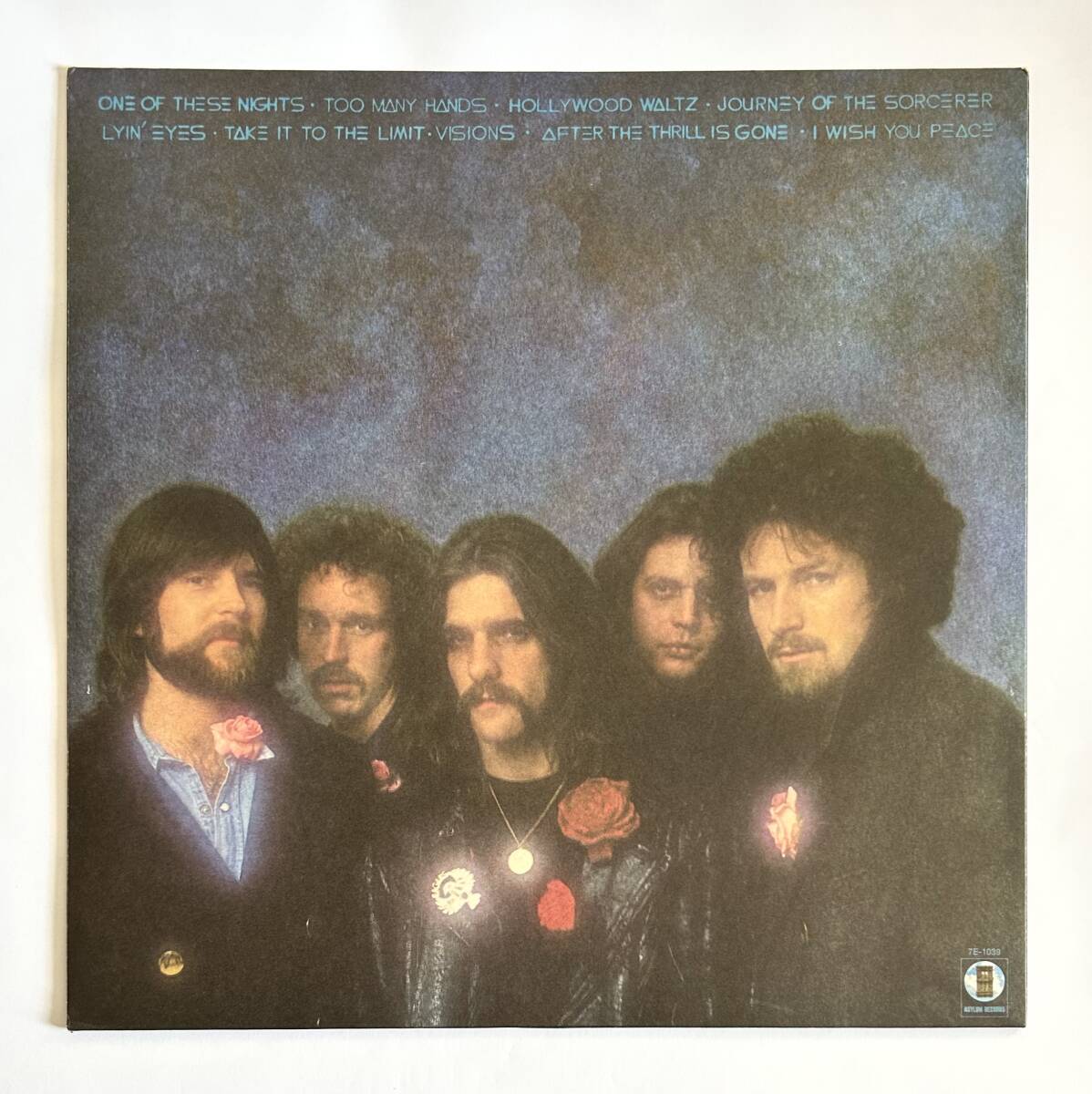 EAGLES / ONE OF THESE NIGHTS 米盤 LPレコード ASYLUM 7E-1039★イーグルス US盤 Glenn Frey Don Henley Randy Meisner_画像2