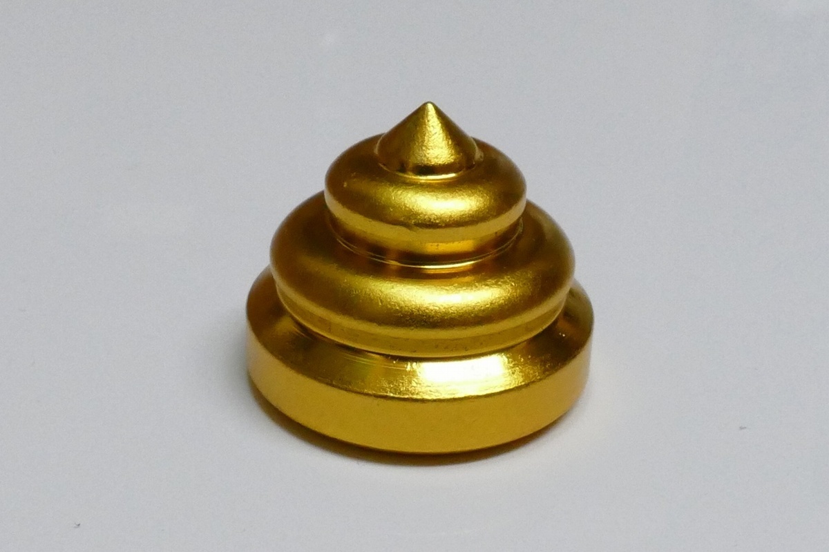  воздушный крышка клапана ... Gold желтый 4 шт золотой желтый цвет aluminium металлизированный воздушный клапан unchiunko