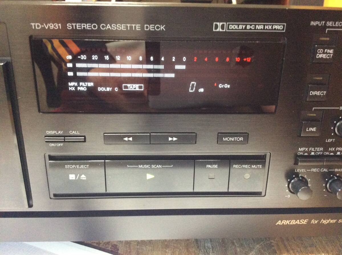 動作品　Victor 　TD-V931・取説付き_画像3