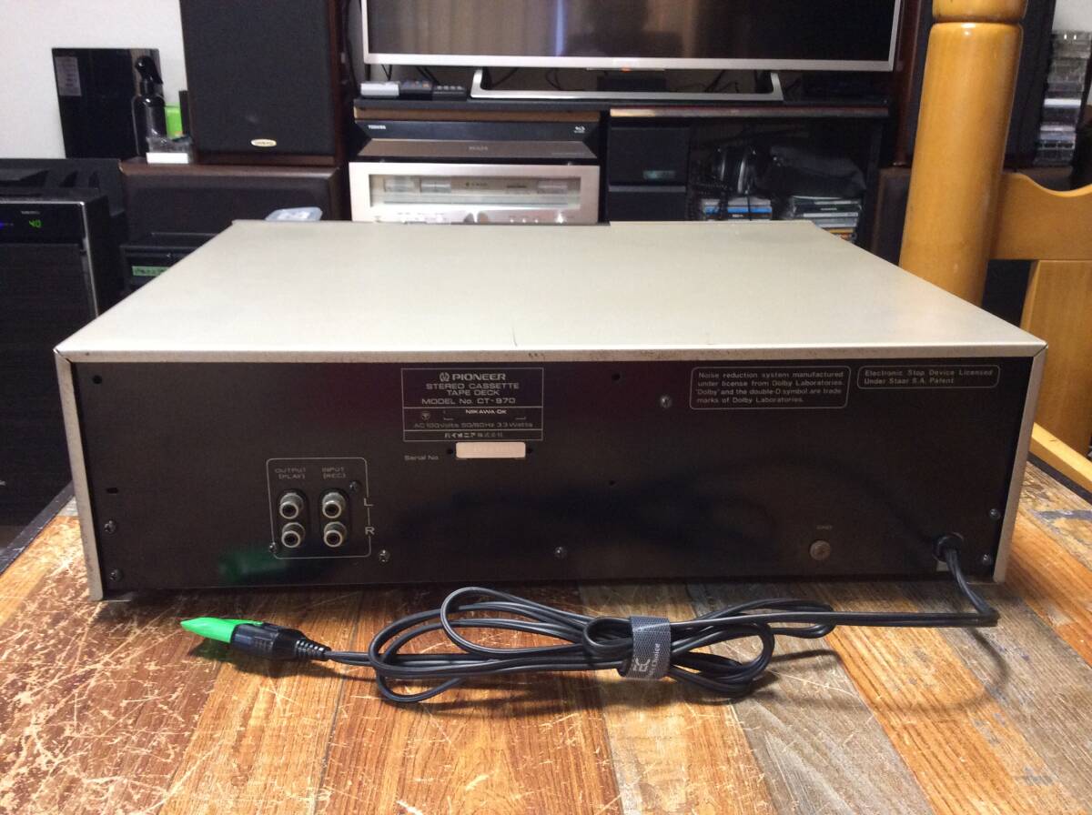 Yahoo!オークション - 整備・動作品・Pioneer CT970 Yahoo!オークション - 整備・動作品・Pioneer CT970