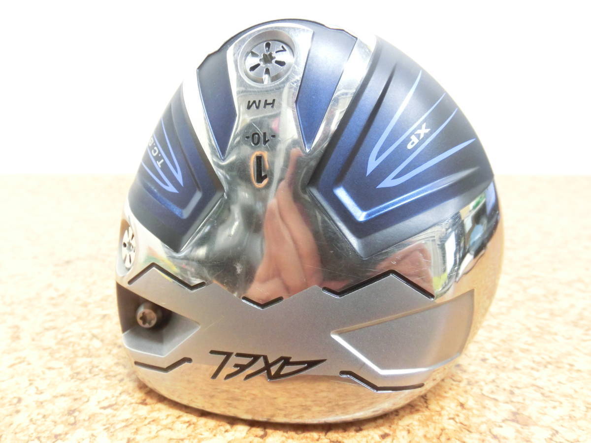 ヘッドのみ♪TSURUYA ツルヤ AXEL XP HM アクセル ドライバー 1W 450cc ロフト角 10° 重量 193g 中古品♪R0489_画像2