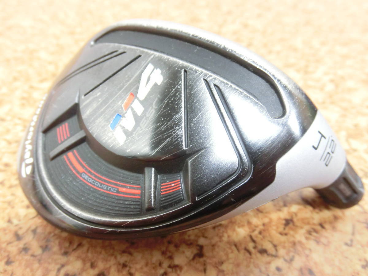 ヘッドのみ 接着タイプ♪TaylorMade テーラーメイド M4 RESCUE レスキュー ユーティリティ 4U ロフト角 22° 重量 237g 中古品♪R0403_画像4