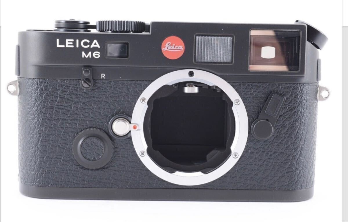 【美品.動作詳細有】Leica M6 TTL 0.72 ブラック レンジファインダー フィルムカメラ 純正元箱.ストラップ付 SN2479691_画像3