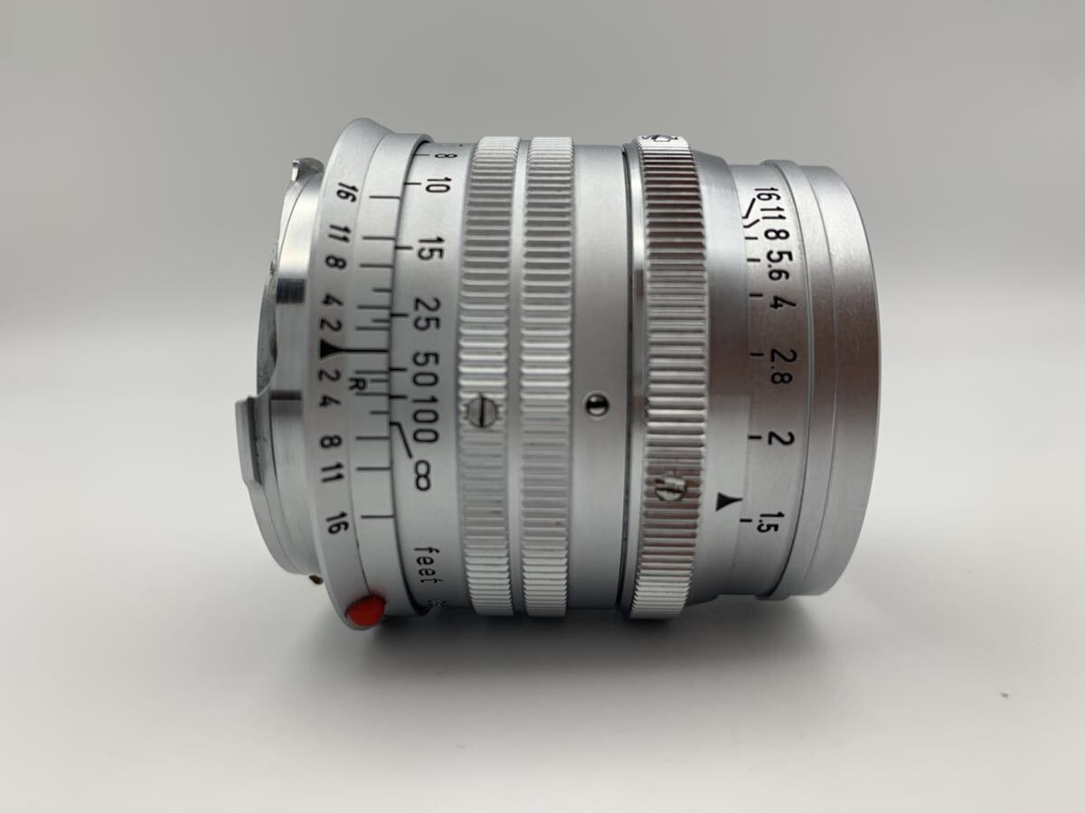 【動作品】Leitz Summarit 5cm f1.5 ライカ Mマウント レンズ_画像4