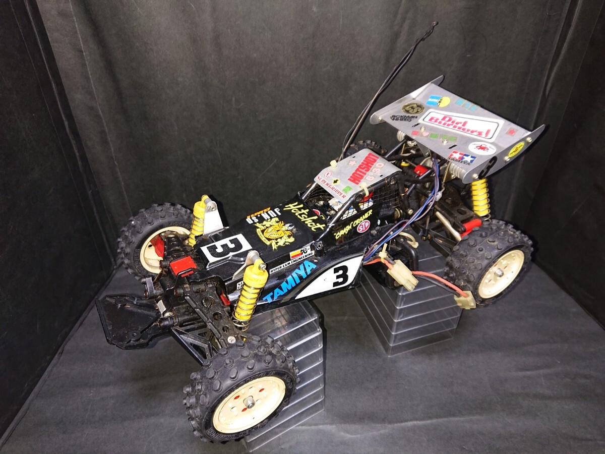 タミヤ ラジコン ホットショット 4WD バギー TAMIYA 1/10 RC SUPER HOT SHOT カスタムの画像2