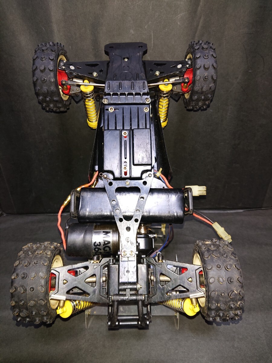 タミヤ ラジコン ホットショット 4WD バギー TAMIYA 1/10 RC SUPER HOT SHOT カスタムの画像10