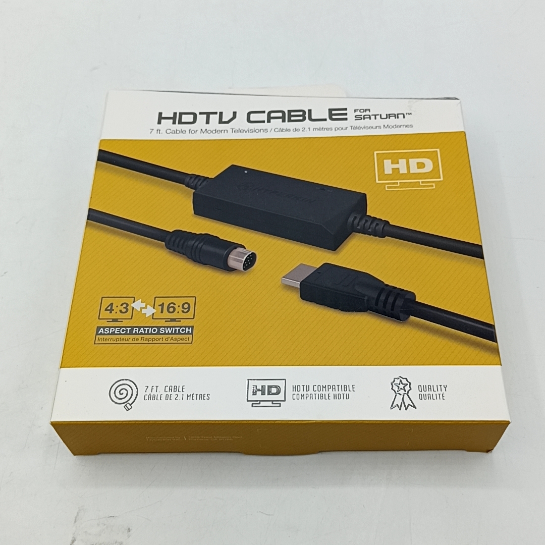 D020 ★セガサターン HYPERKIN HDMI変換ケーブル 動作確認済み サターン専用 HDTV CABLE For Saturnの画像5