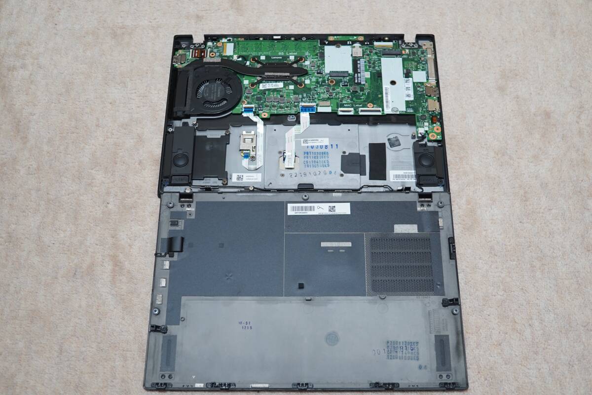 * Lenovo ThinkPad X390 bottom case cover motherboard Corei5 no. 8 generation memory 8GB power supply does not enter Junk *