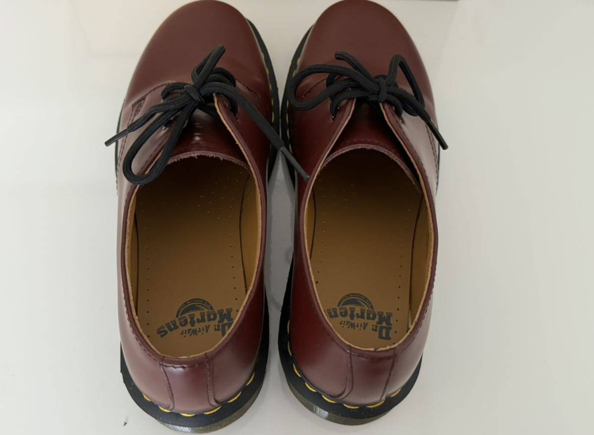 Dr.Martens 1461 3EYE GIBSON CHERRY RED ドクターマーチン 3ホール ギブソン シューズ チェリーレッド 3アイ R11838600 UK8の画像7