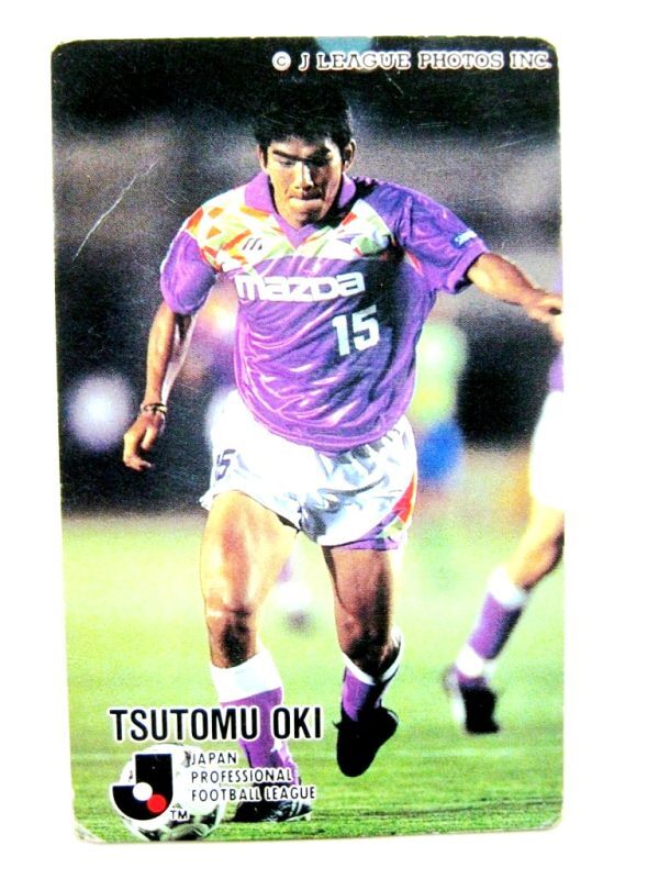 Jリーグ オフィシャル トレーディング カード カルビー TSUTOMU OKI 1995 237 大木 勉 #3289-74_画像1