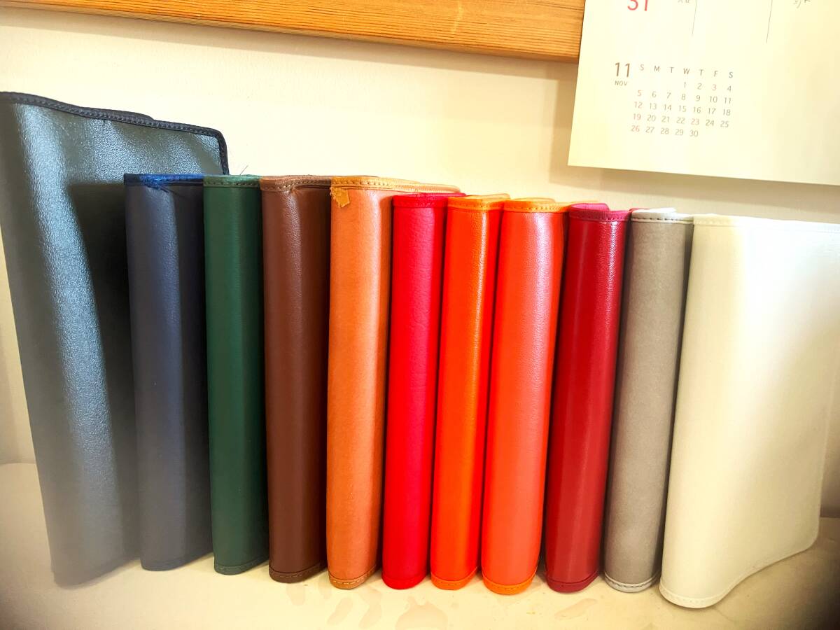 tutu工房オリジナル【新書版サイズブックカバー】合皮■11色から1色選択■