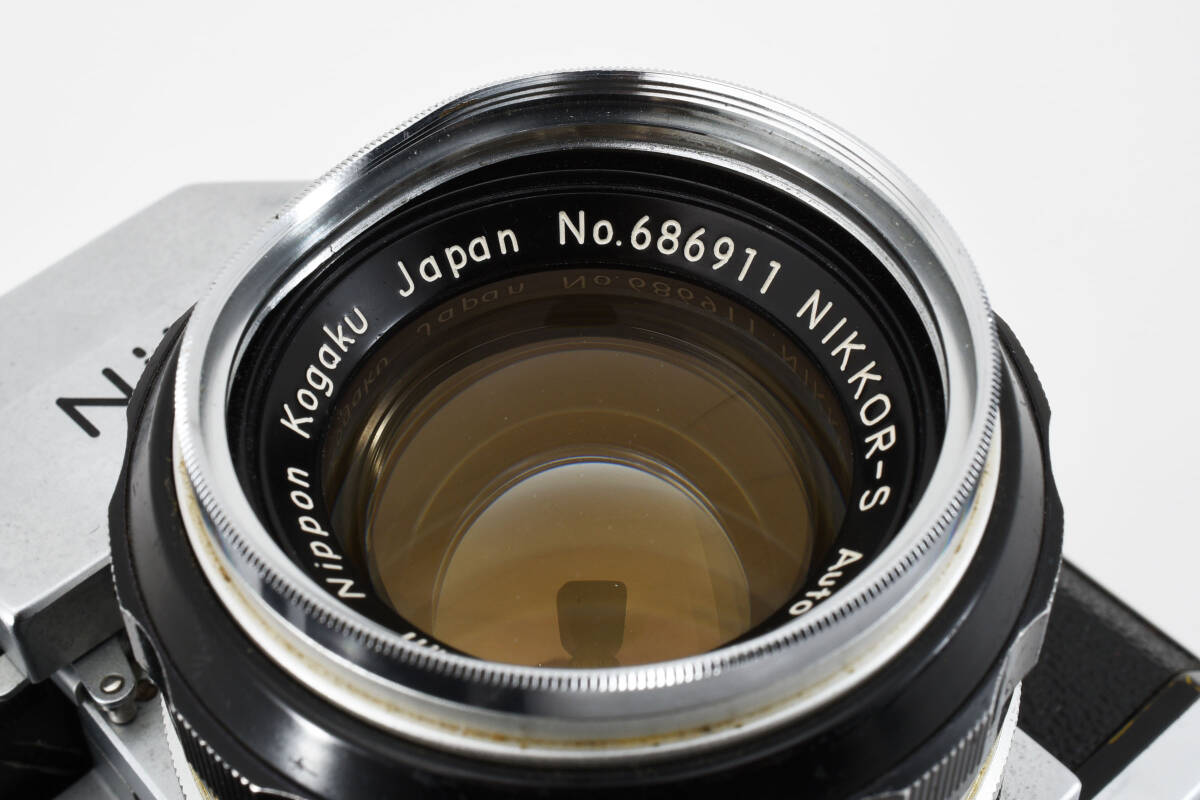 Nikon ニコン F フォトミック FTN 後期 NIKKOR-S Auto 50mm f/1.4 一眼レフフィルムカメラ マニュアルフォーカス #1284の画像9