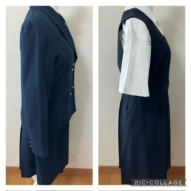  city . Nishinomiya high school summer winter full set extra-large size beautiful goods total 8 point set Hyogo prefecture Nishinomiya city Takarazuka city Amagasaki city . shop city Kobe city uniform costume play clothes 