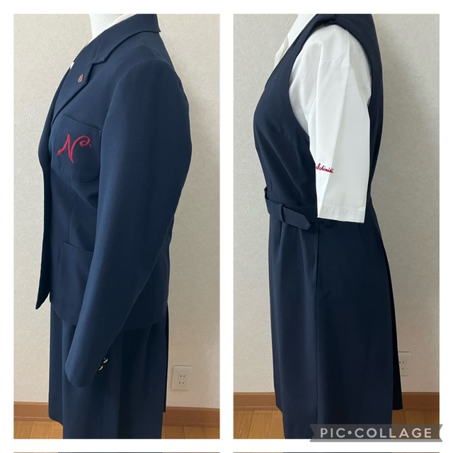  city . Nishinomiya high school summer winter full set extra-large size beautiful goods total 8 point set Hyogo prefecture Nishinomiya city Takarazuka city Amagasaki city . shop city Kobe city uniform costume play clothes 