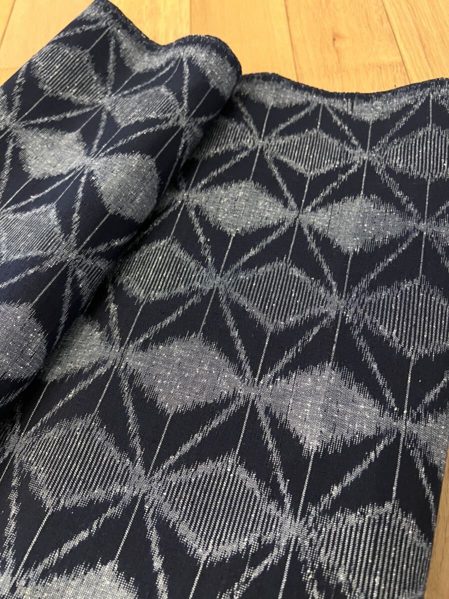 久留米絣 反物 12m 手織りの画像4