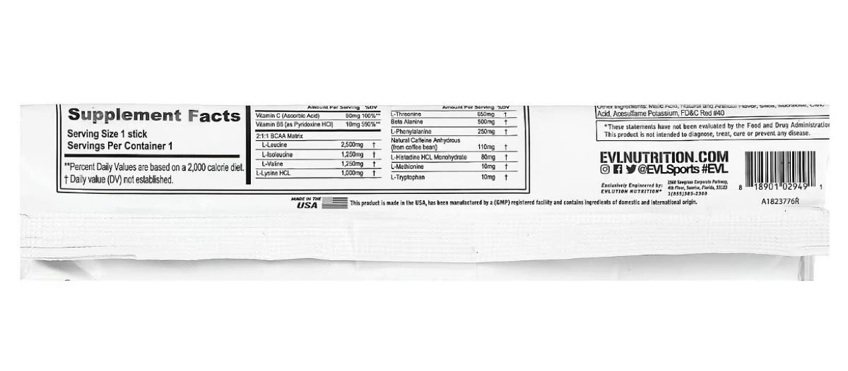 M　EAAエナジージュースミックス0.37oz(10.5g)x3本スイカ味