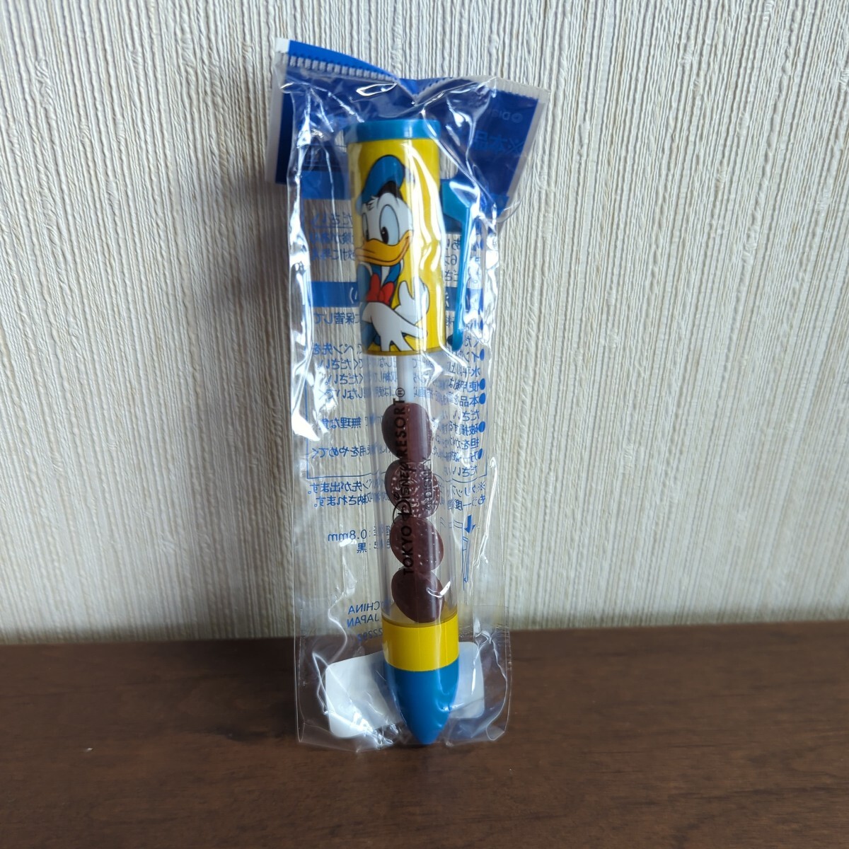 東京ディズニーリゾート限定☆ドナルドチョコレートクランキーボールペンの画像1