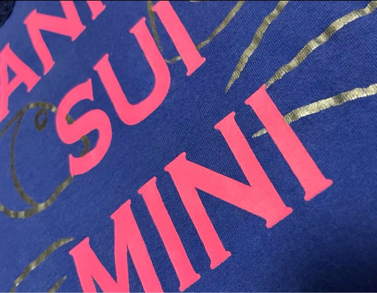 ANNA SUI mini アナスイ　ミニ　Tシャツ　半袖　ネコ　猫