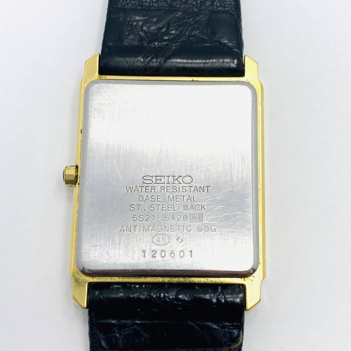 SEIKO セイコー DOLCE ドルチェ クォーツ腕時計 5S21-5A20 メンズ ジャンク品 不動品の画像5