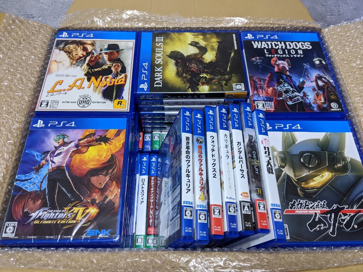 ★送料無料★ ジャンク PS4ソフト １００本セット② まとめて 大量 ダブり無し ダークソウル ネプテューヌ ドラゴンボール ソードアートの画像10