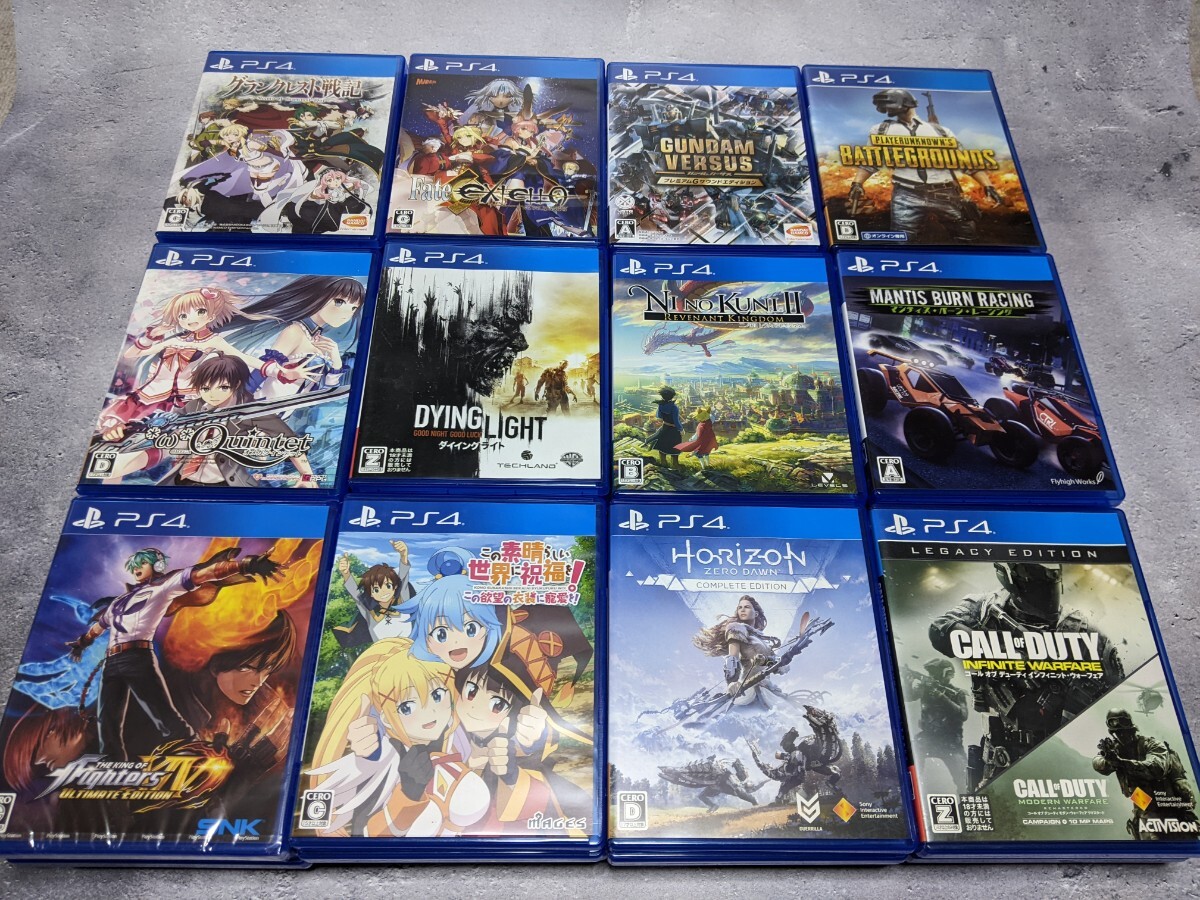 ★送料無料★ ジャンク PS4ソフト ９７本 セット ④ まとめて 大量 聖剣伝説 ペルソナ オメガラビリンス ゴーストオブツシマ ロックマン