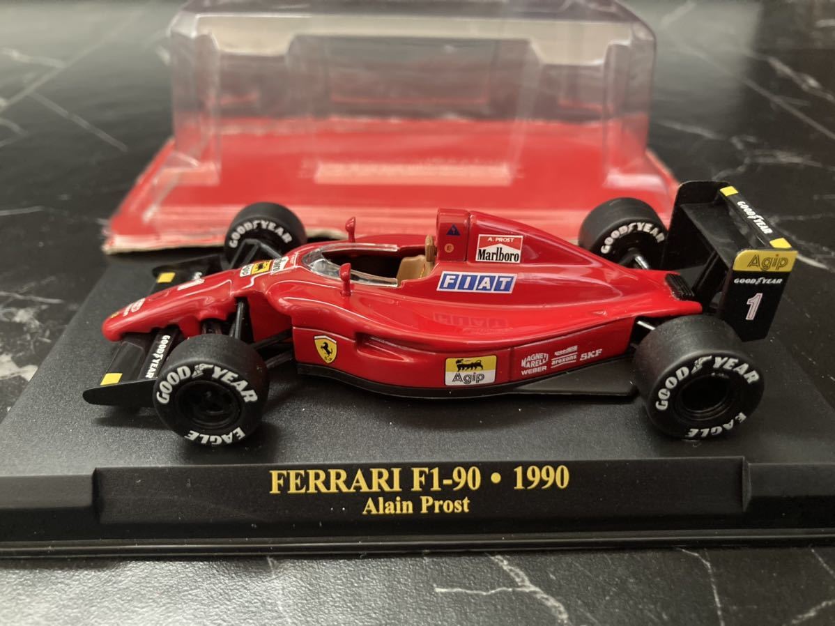 アシェット 公式 フェラーリ F1 コレクション F1-90プロスト　マルボロ仕様 1/43 F1マシン コレクション デアゴスティーニ　Ferrari_画像1