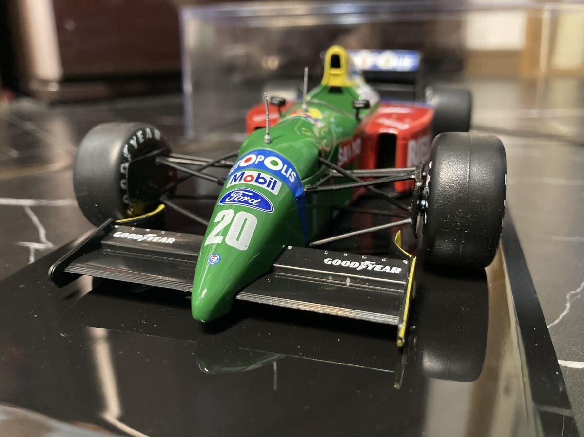 ビッグスケールF1コレクション ベネトンB190 ネルソン ピケ 1990年 ジャンク品 デアゴスティーニ DeAGOSTINI 1/24 完成品 の画像1