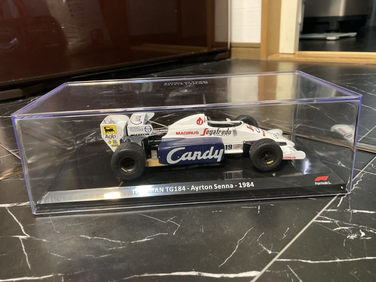 ビッグスケールF1コレクション トールマン TG184 アイルトン セナ 1984年 デアゴスティーニ DeAGOSTINI 1/24 完成品 の画像1