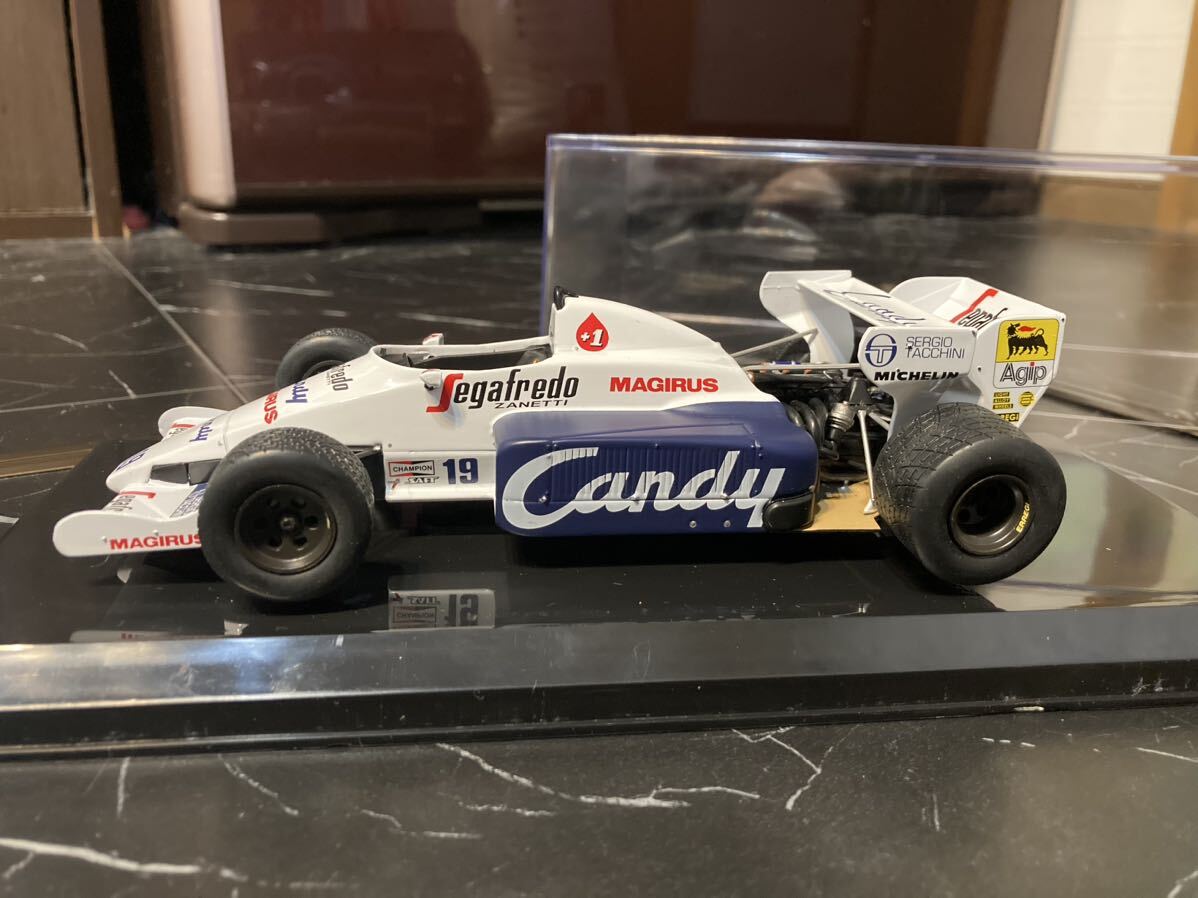 ビッグスケールF1コレクション トールマン TG184 アイルトン セナ 1984年 デアゴスティーニ DeAGOSTINI 1/24 完成品 の画像3