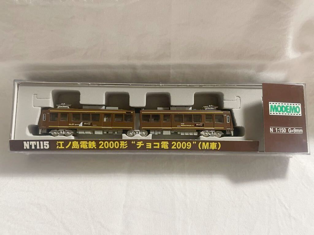 MODEMO モデモ NT115 江ノ島電鉄 2000形“チョコ電 2009”（M車）の画像1