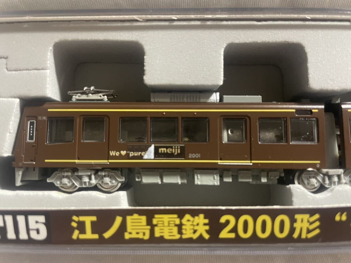 MODEMO モデモ NT115 江ノ島電鉄 2000形“チョコ電 2009”（M車）の画像2
