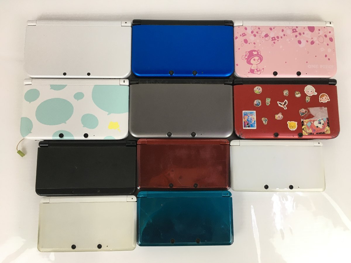 【ジャンク品】ニンテンドー3DS系 本体 11台セット new3DSLL/new3DS/3DSLL/3DS Nintendo wa◇57_画像1