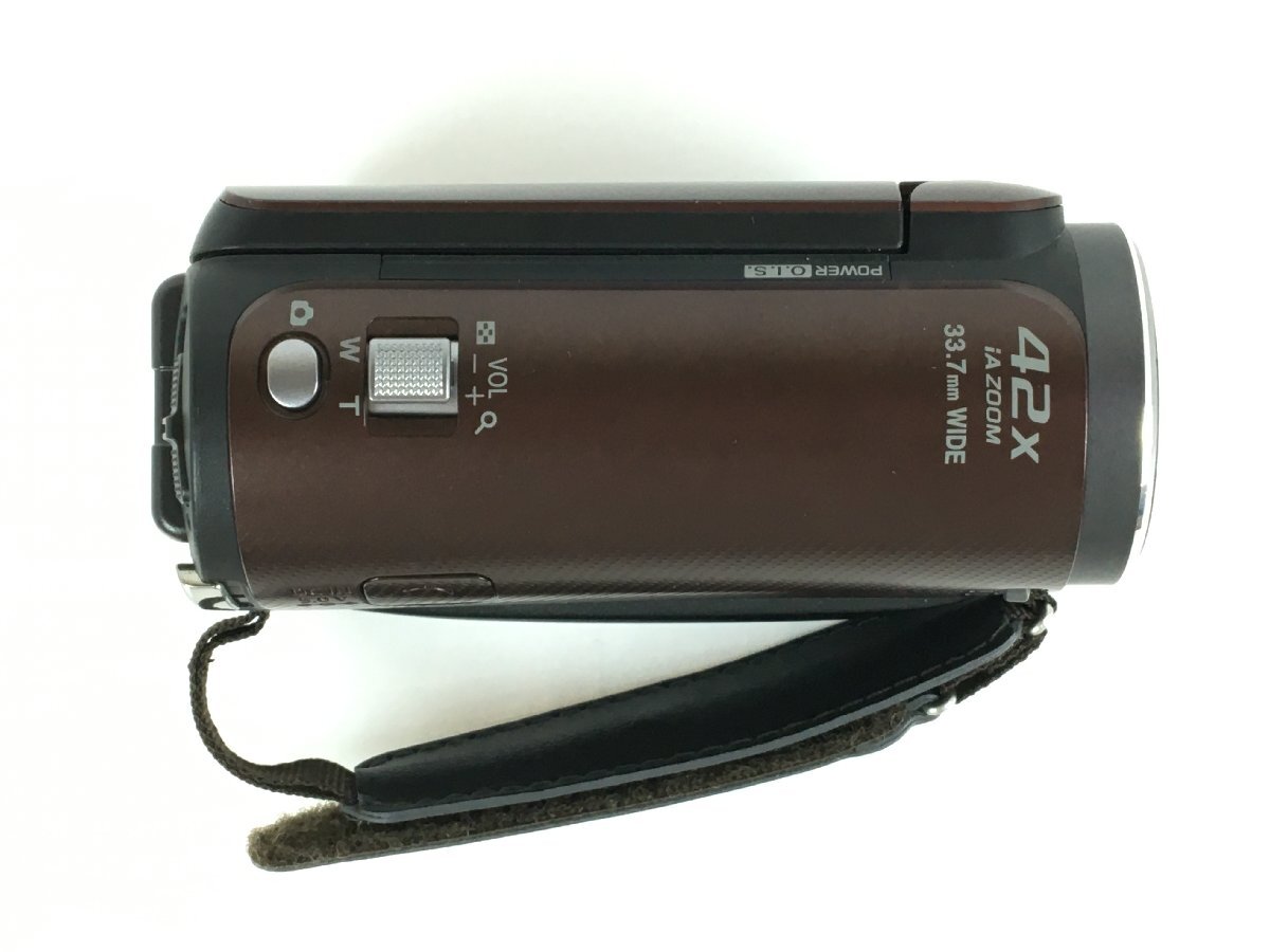 パナソニック Panasonic デジタルハイビジョンビデオカメラ TM45 内蔵メモリー32GB ブラウン HDC-TM45 中古 wa◇105の画像5
