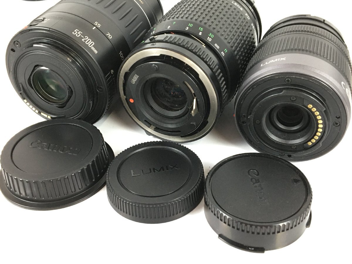 【ジャンク品】フィルムカメラ レンズ デジタルカメラ Nikon Canon ニコン キヤノン 他 セット まとめ売り wa◇105の画像7