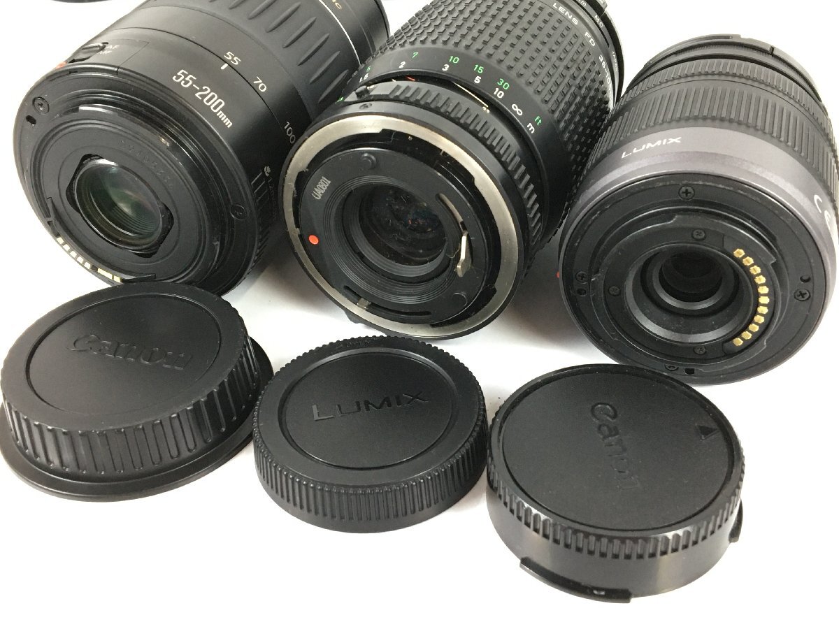 【ジャンク品】フィルムカメラ レンズ デジタルカメラ Nikon Canon ニコン キヤノン 他 セット まとめ売り wa◇105_画像7