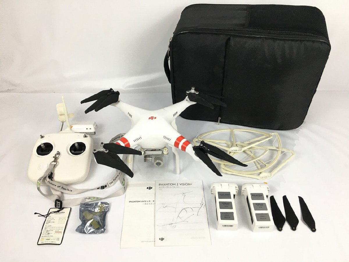 ma DJI PHANTOM 2 VISION+ PV331 中古 ジャンク品 ファントム2 ドローン 空撮 ma◇106の画像1