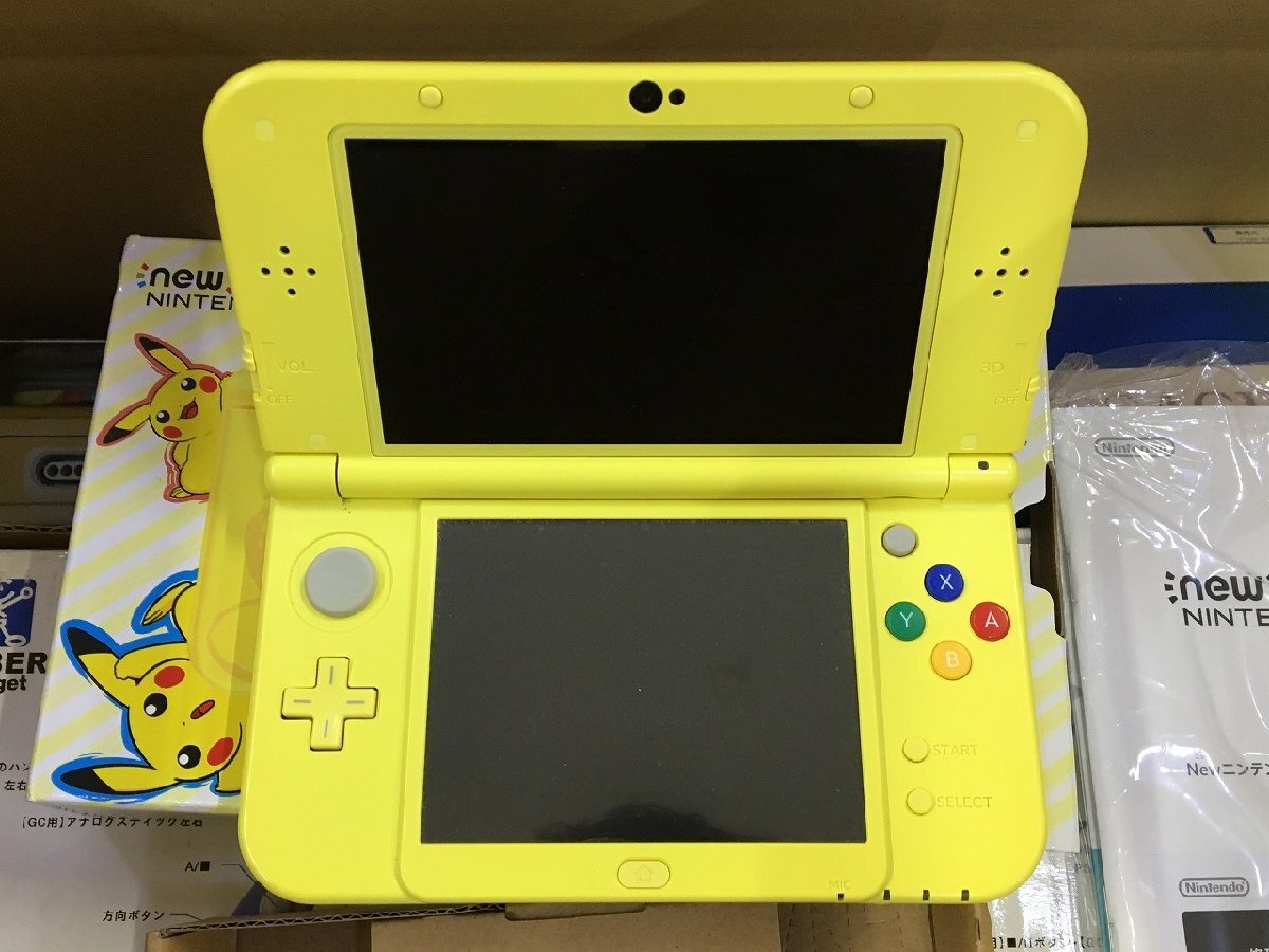 ma ゲーム機器 セット ⑦ 検索： 本体 周辺機器 PS SFC Newニンテンドー3DS LL ピカチュウ イエロー ma◇56の画像5