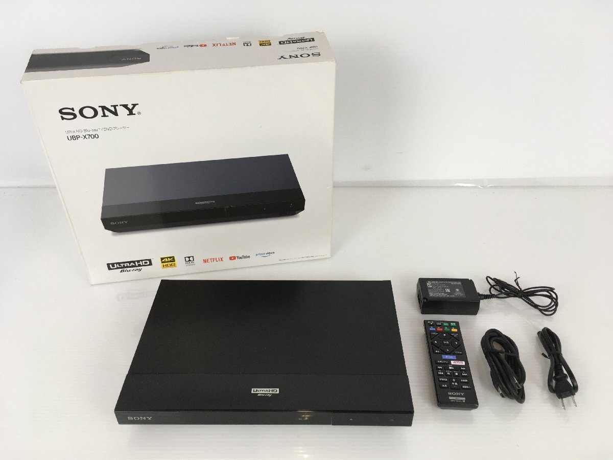 ソニー Ultra HD Blu-ray/DVDプレーヤー UBP-X700 2020年製 中古 SONY K9931 wa◇102_画像1