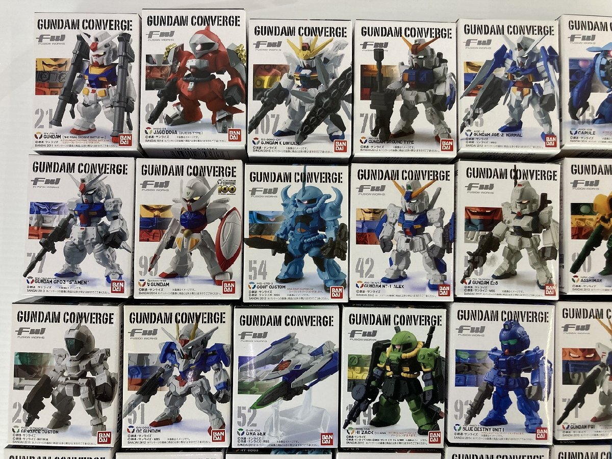 rh ガンダム コンバージ まとめ セット ガンダム/ジムキャノン/Gファルコン/ゼータプラス 他 フュージョンワークス バンダイ hi◇69の画像2