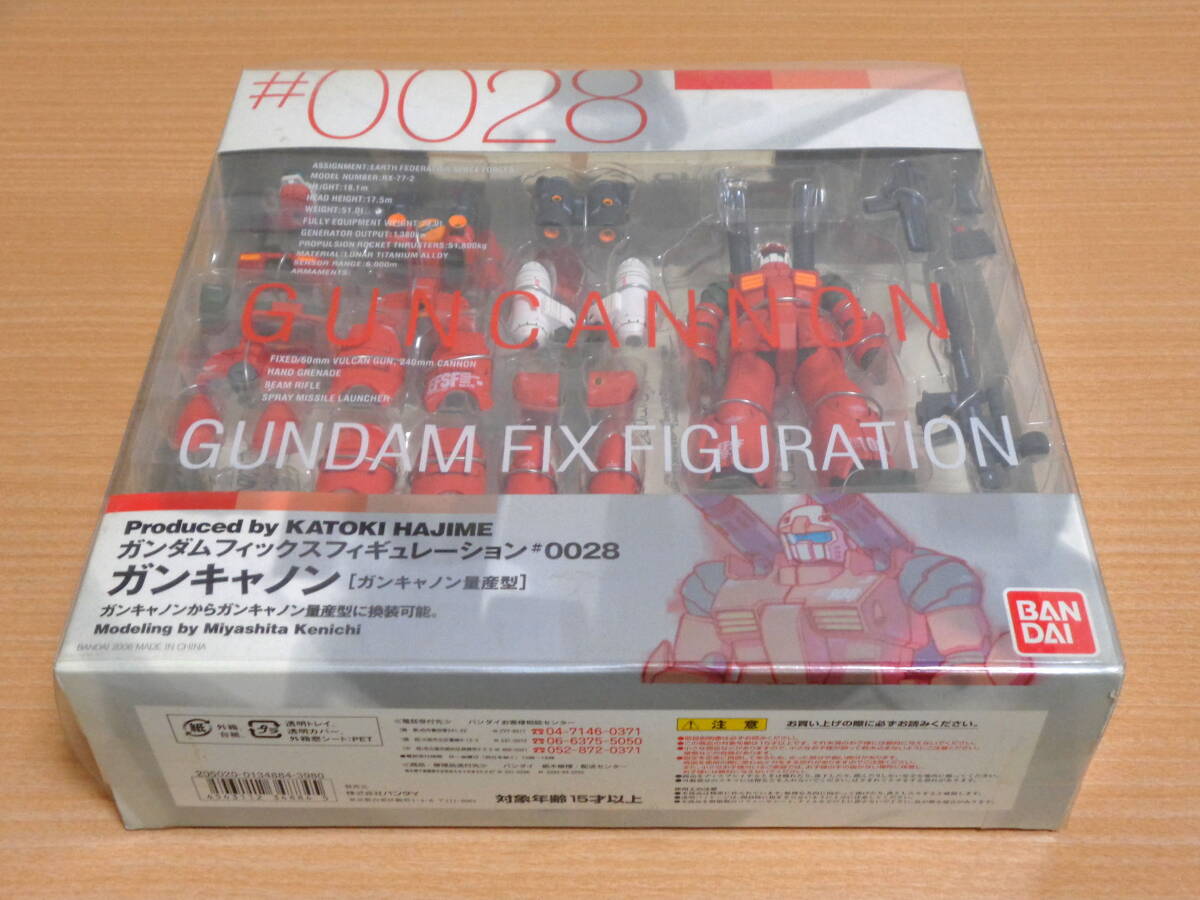 ＊完成品フィギュア「GUNDAM FIX FIGURATION #0028 RX-77-2 ガンキャノン」☆RX-77-D 量産型ガンキャノンとのコンパチ☆の画像1