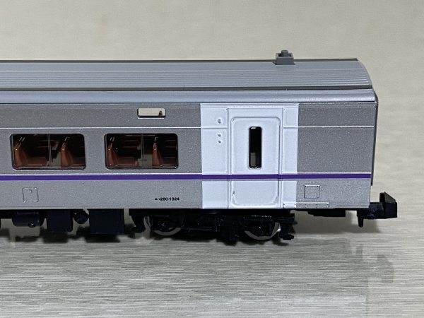 TOMIX 9405【ジャンク品！キハ260-1324 車番印刷済み】JRディーゼルカー キハ260-1300形（新塗装）（T）増結用単品 ばら 要詳細参照_画像9