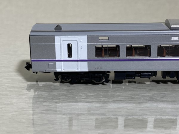 TOMIX 9405【ジャンク品！キハ260-1324 車番印刷済み】JRディーゼルカー キハ260-1300形（新塗装）（T）増結用単品 ばら 要詳細参照_画像3