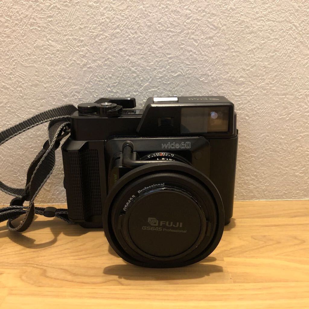 FUJI GS645S Professional フジカ フジフイルム フィルムカメラ FUJINON W 60mm f4 FUJICA FUJIFILM 6x4.5の画像2